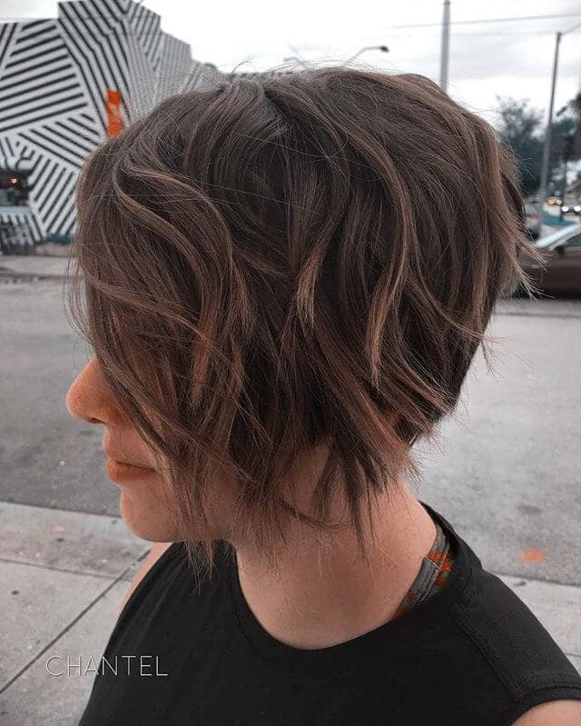 Long Pixie Cut For Wavy Hair Curly Pixie