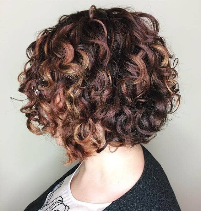 A Classy Curly Hair Idea