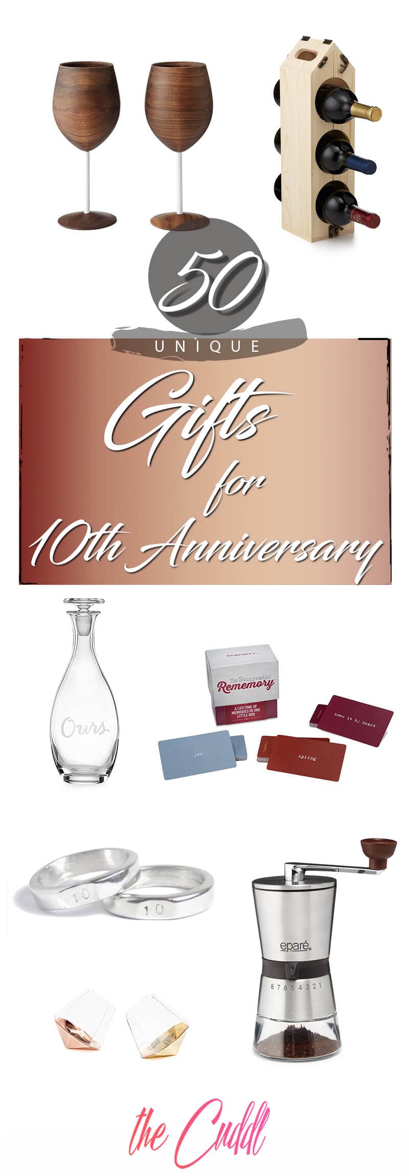 50 Best 10 Year Anniversary Gift Ideas that They Will ...