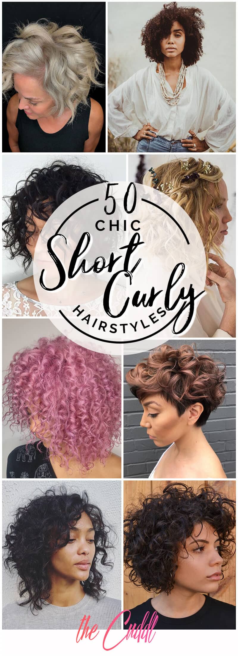 50 Short Curly Hairstyle Ideas to Step Up Your Style Game