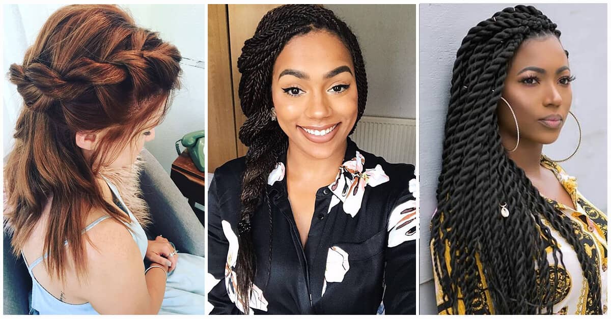 50 Beautiful Ways to Wear Twist Braids for All Hair Textures for 2022