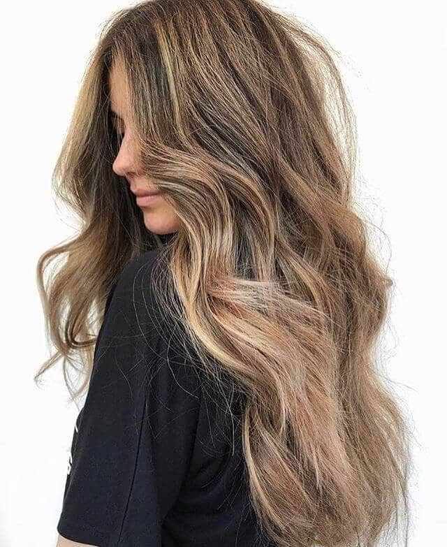 Thick Coarse Layered Hair with a Soft Look