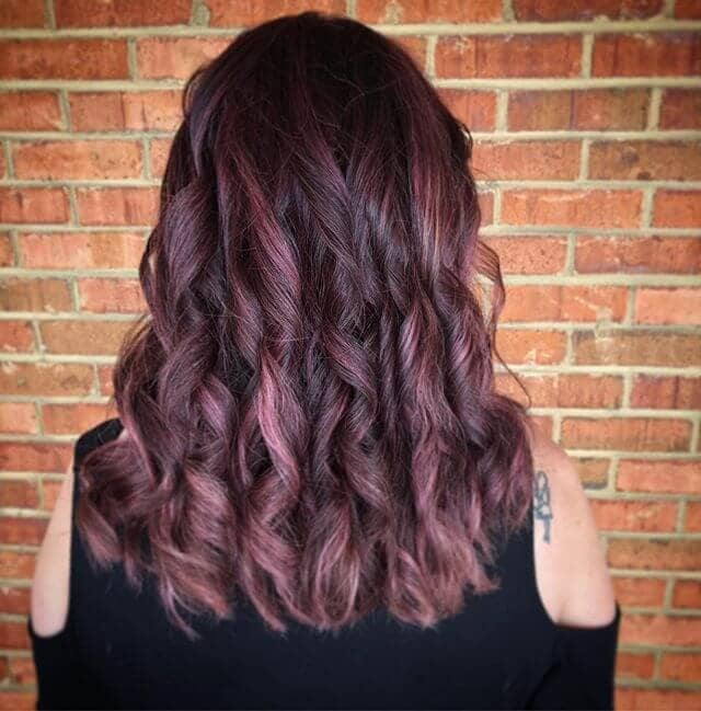 Putting a Spin on Burgundy Hair