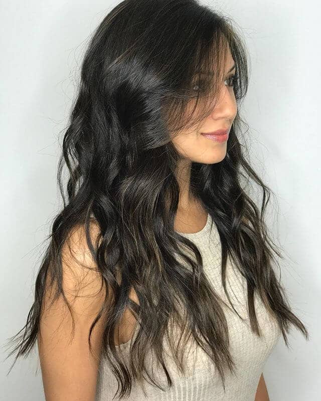 Snow White Inspired Long Wavy Locks