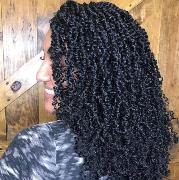 50+ Amazing Kinky Twist Hairstyles You Can’t Live Without - The Cuddl