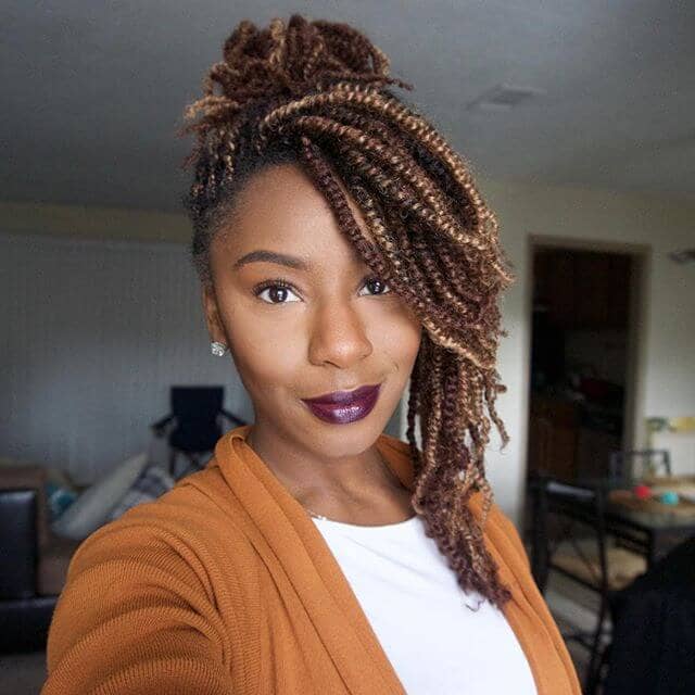 50 Amazing Kinky Twist Hairtyle Ideas You Can T Live Without In 2020