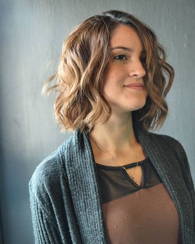 Sweet and Sassy Soft Brown Bob 