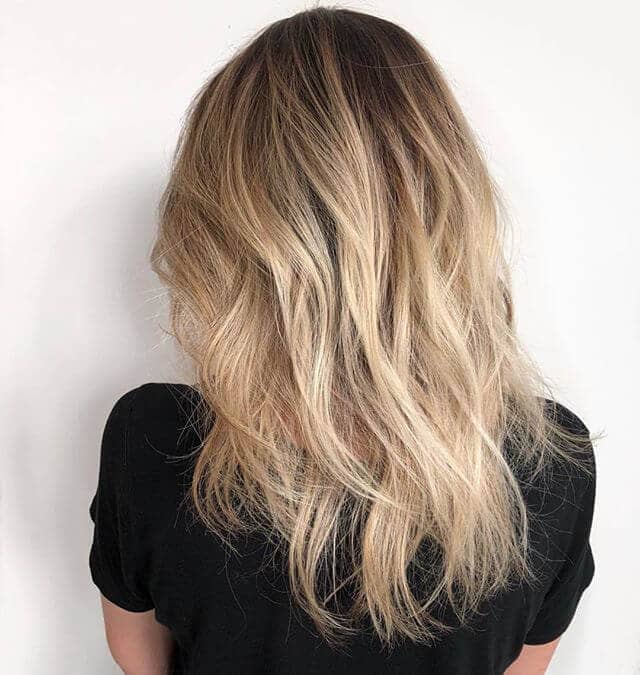 Soft Natural Waves With Light Pretty Hair