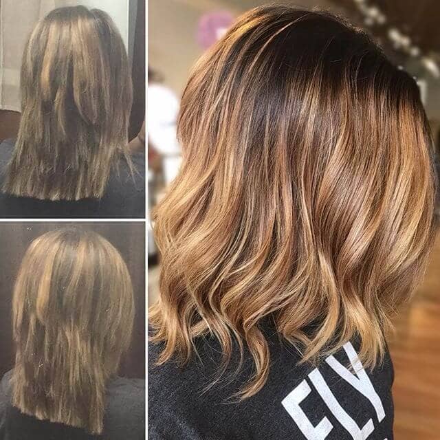 Light Brown Hair with Highlights