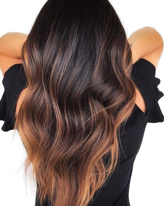 Easy Breezy Fall Hair Color Idea