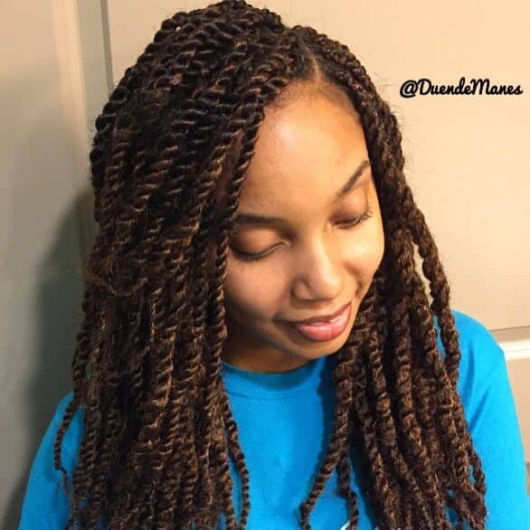 Brown Kinky Twist