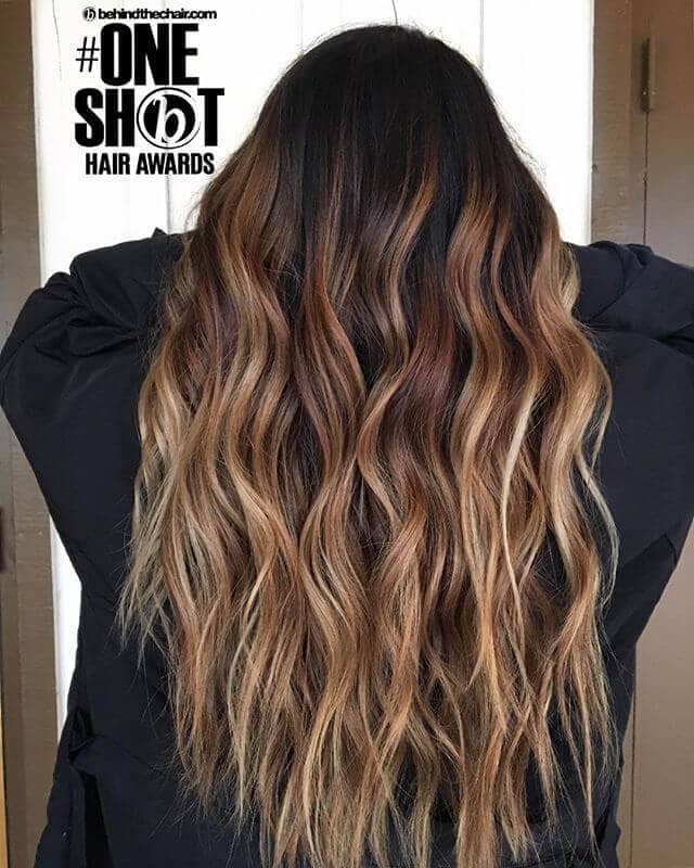 Caramel Blonde Hair with Dark Roots for Every Skin Tone