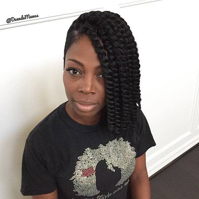 Medium Length Kinky Crochet Twists