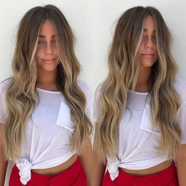 Messy Modern Beach Waves for Long Hair