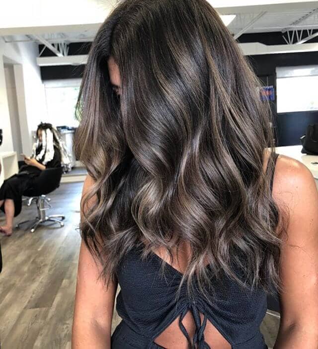 Subtle Balayage Fall Hair Colors