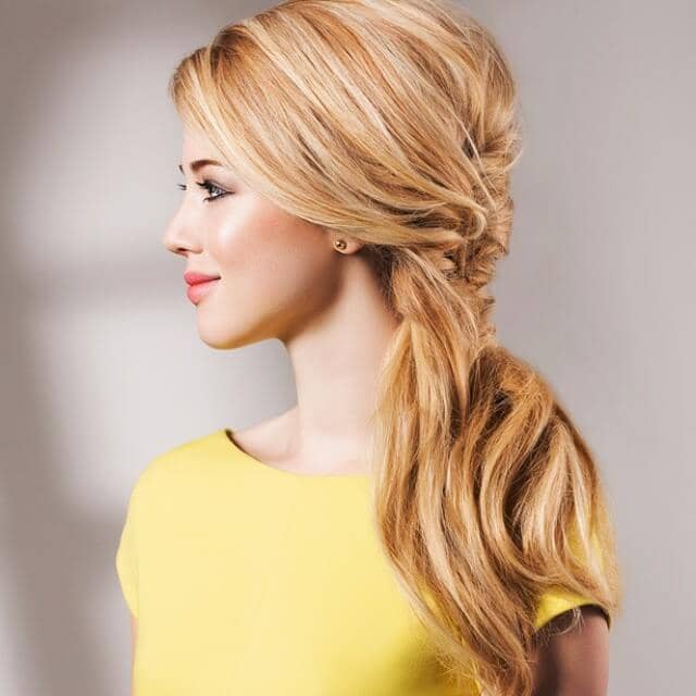  Partial Braid Side Pony Hairstyles