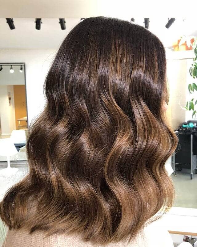 Creamy Chocolate Natural Wave Hairstyle