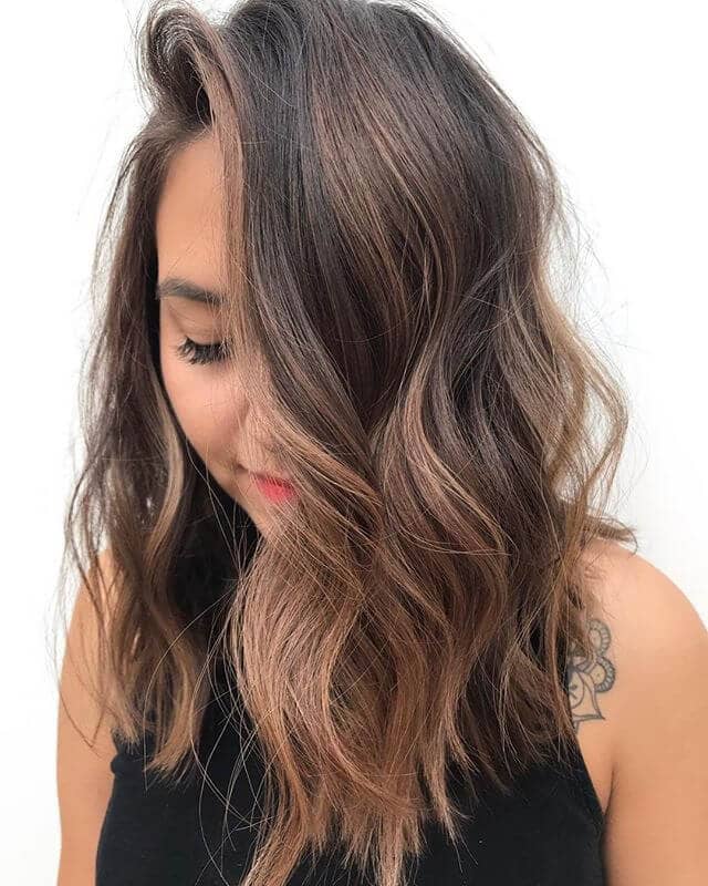 Simple Curled Look For Long Hair