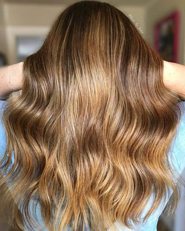 Light Brown Summery Sun-Bleached Golden Brown Locks