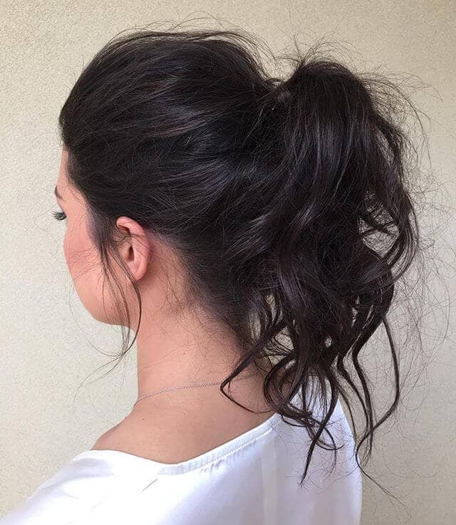 High Arc Ponytail for Wispy Hair