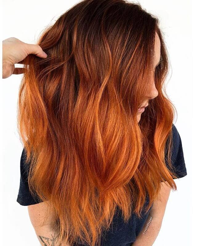 50 Vibrant Fall Hair Color Ideas To Accent Your New Hairstyle In 2020 3780