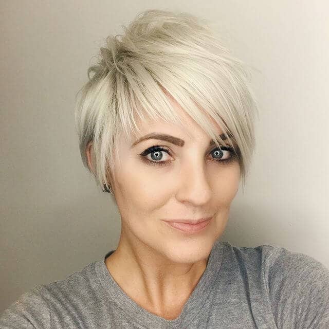 Silver Blonde And Dusty Overtoned Fine Hairstyles