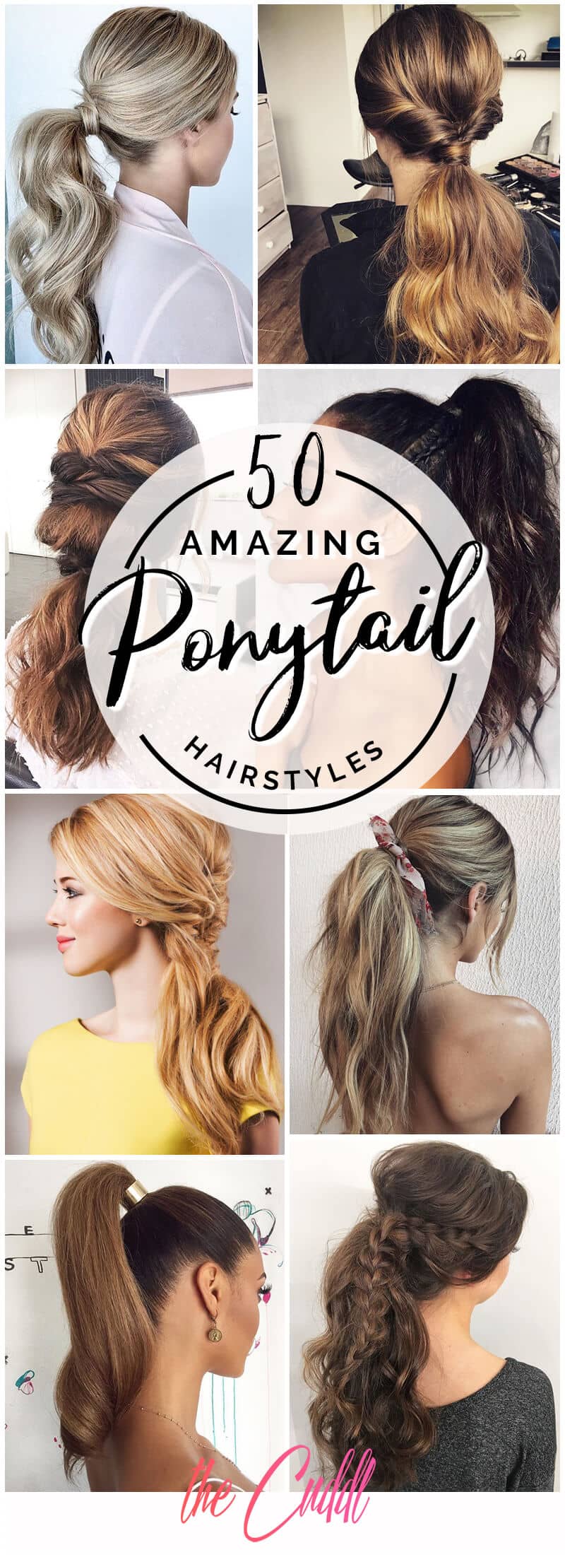 50 Gorgeous Ponytail Hairstyles to Update Your Updo