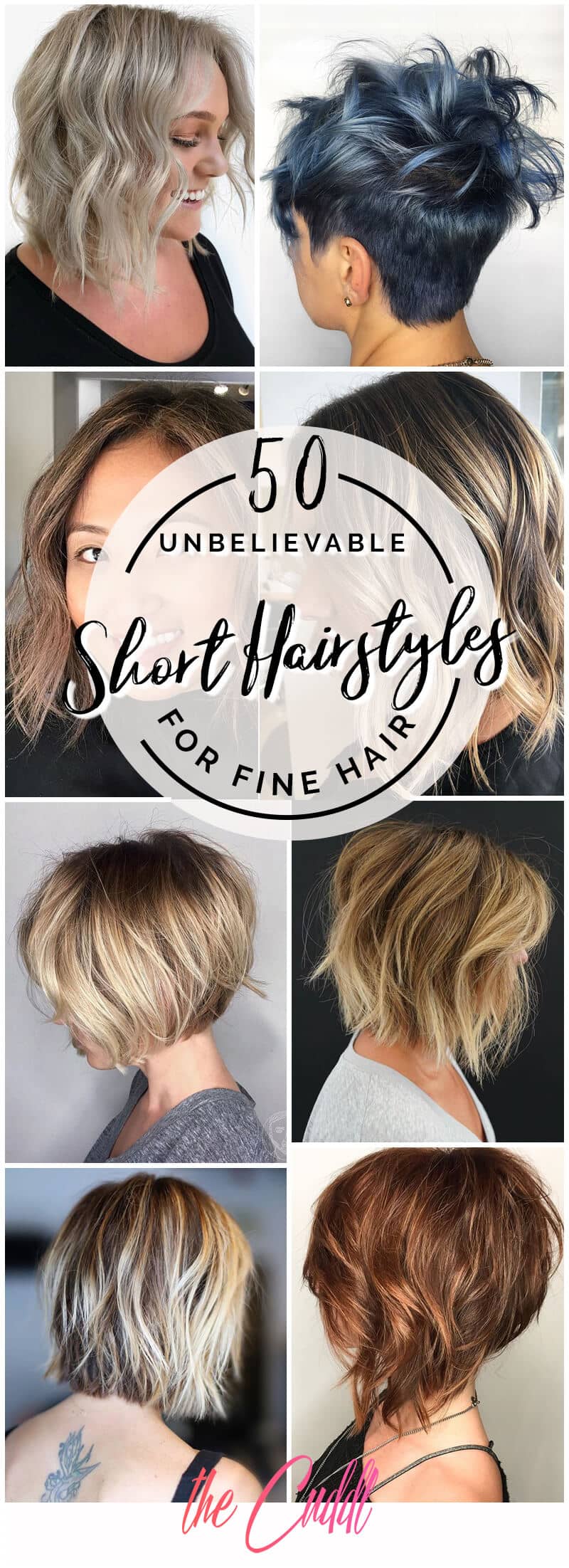 50 Quick and Fresh Short Hairstyles for Fine Hair that Rock the World