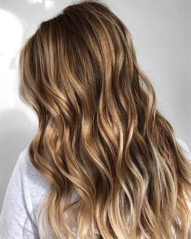 Natural Light Brown Hair With Blonde Highlights