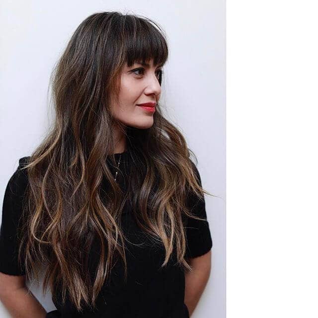 50 Fun Fresh Ways To Style Long Hair With Bangs For 2020