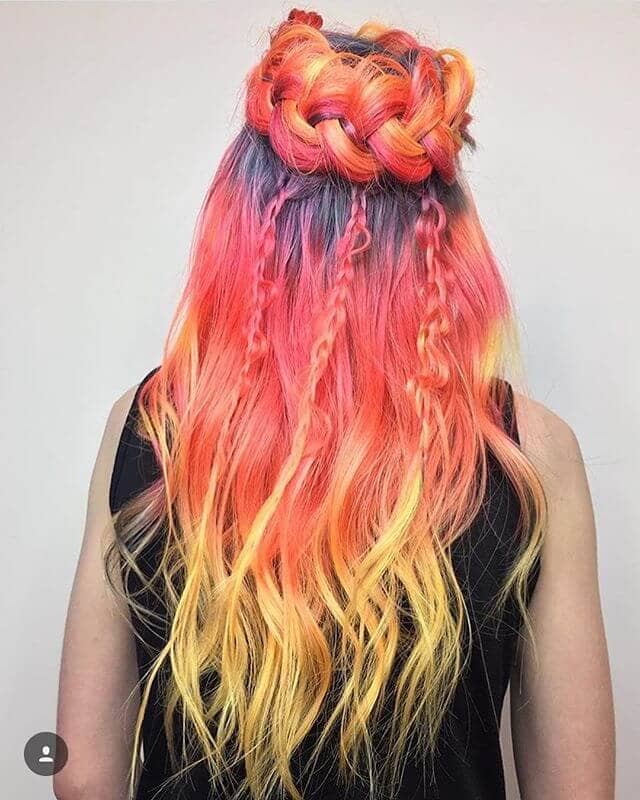 50 Stunning Rainbow Hair Color Styles Trending in 2022