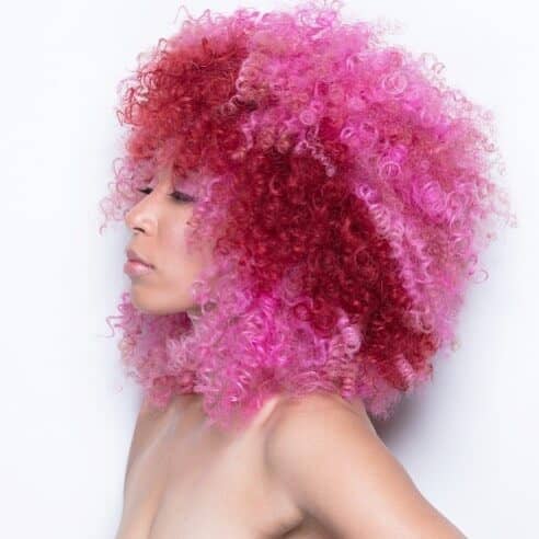 Ripe Raspberry and Bubblegum Pink Hair