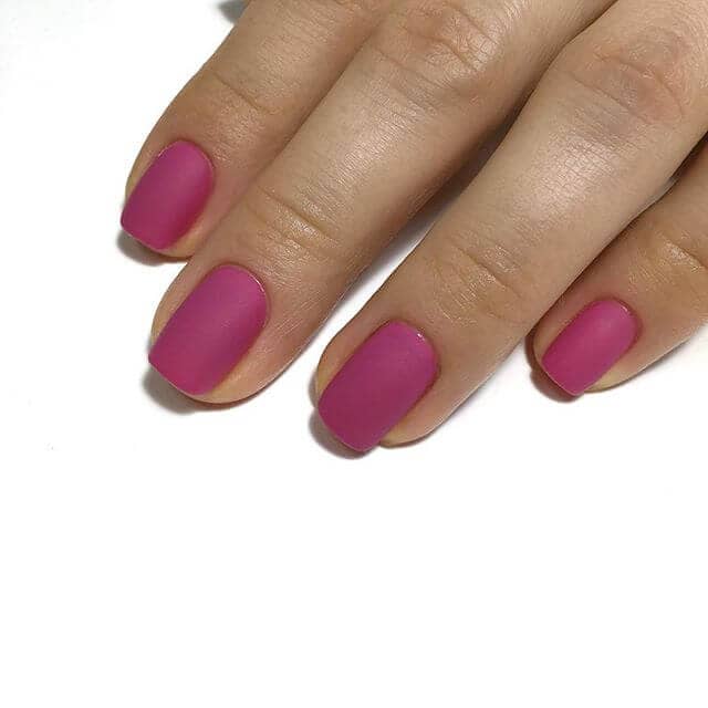 Easy Matte Nails Pink for Everyday