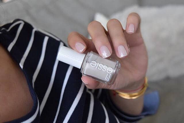 A Sheer, Low Maintenance Manicure