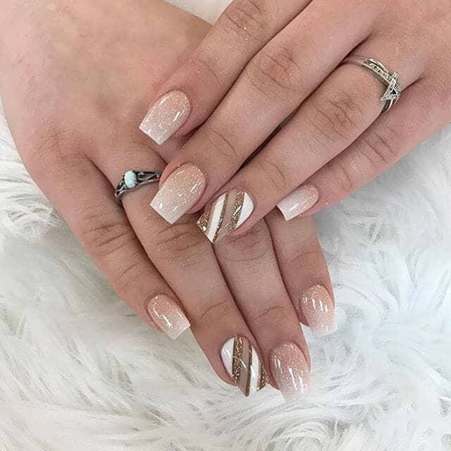 Nude Nail Idea: French Manicure Style Cool and Awesome Nude Nails