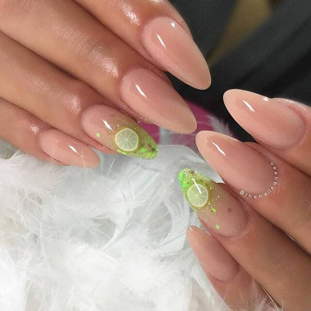 Lemon Lime Twist Best Nail Design Nail Art