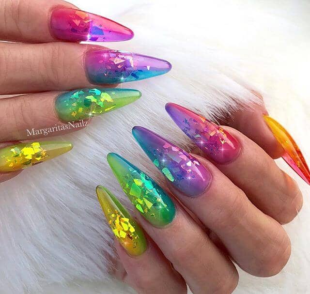 Magic is in the Air Nail Fairy Godmother Cute Nails