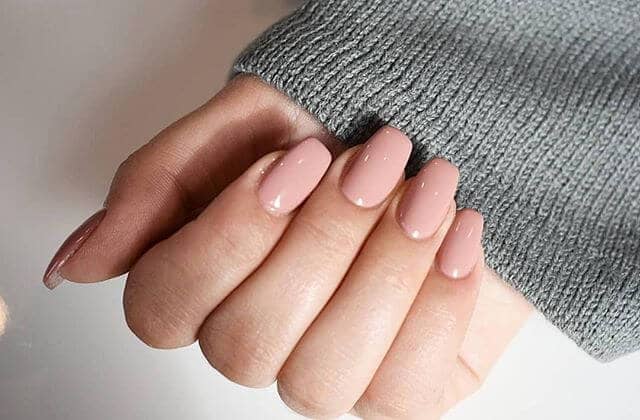 50 Creative Styles For Nude Nails Youll Love In 2019