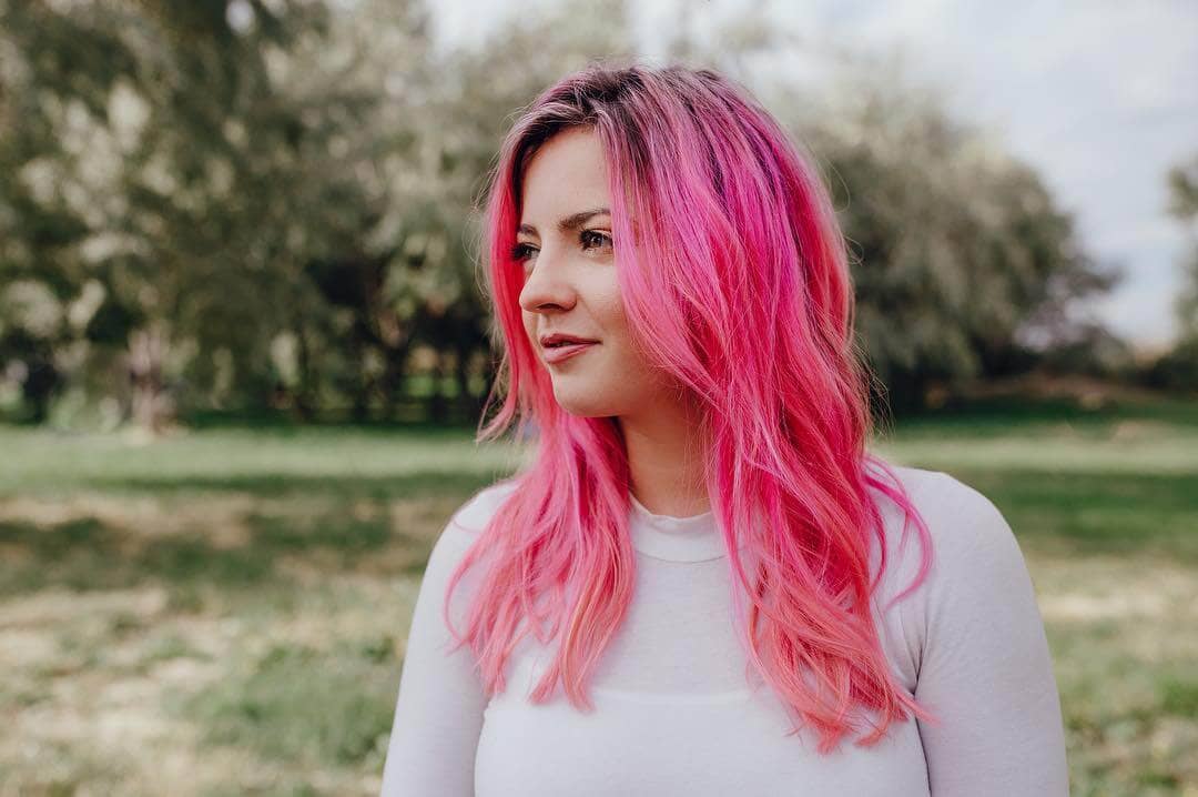 Hard Rocking Hot Pink Hair