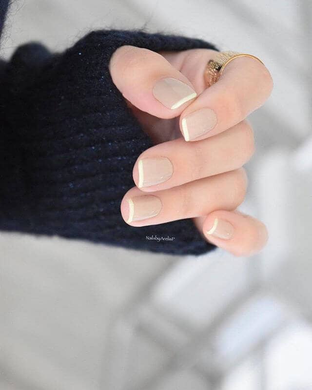 A French Manicure with Endless Possibilities