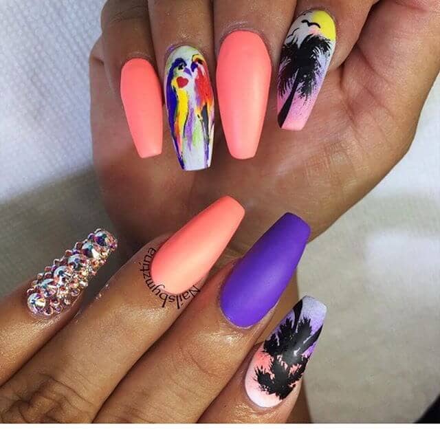  Miami-Inspired Fun in the Sun Nail Art