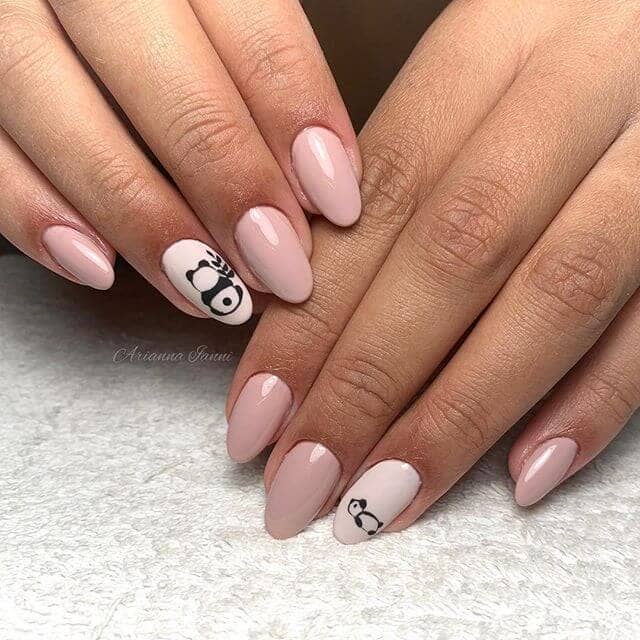 Nude Nail Color: Bamboo and Panda Nude Nails for Nature Lovers