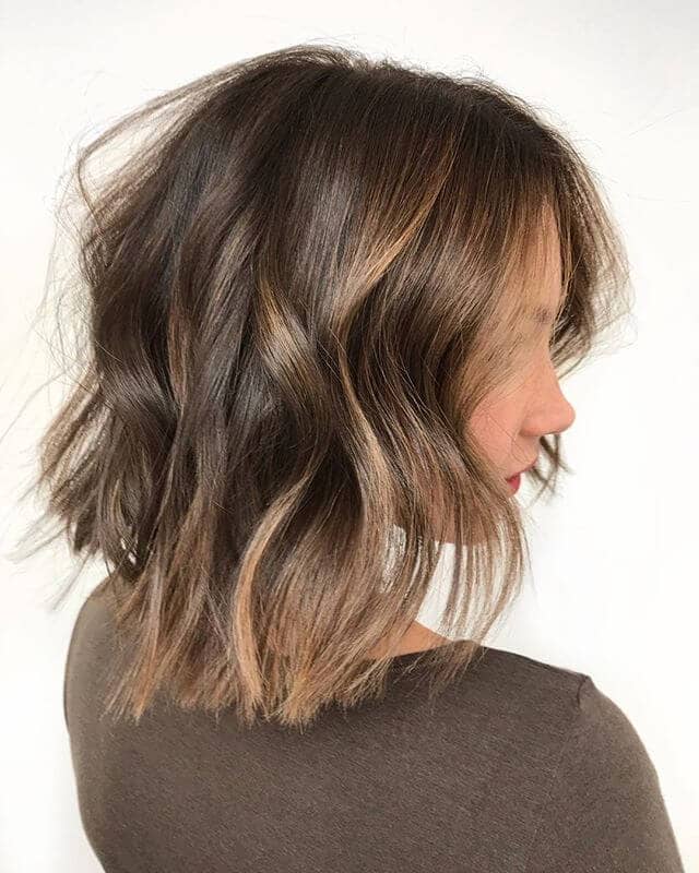 Effortlessly Wavy Long Bob