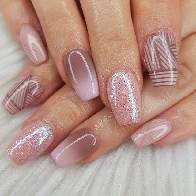 Natural Nails Idea: Edible Treats Cute Nude Nails