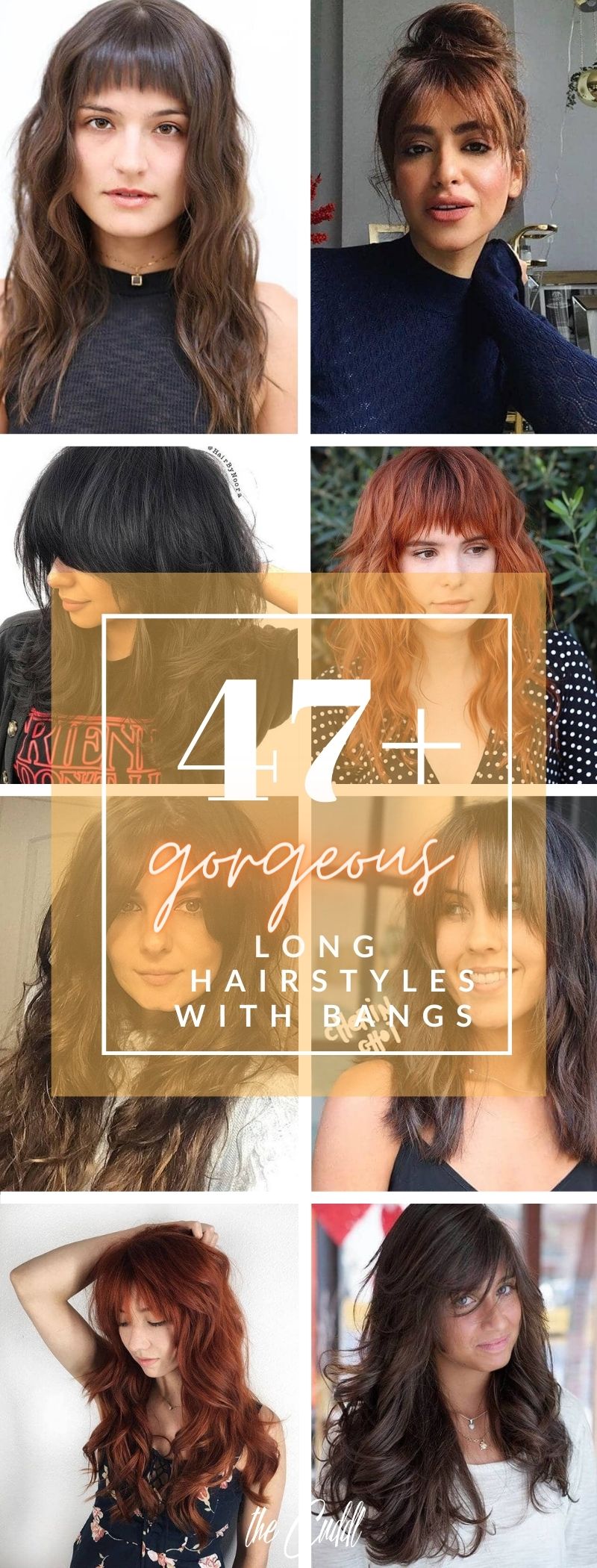 50 Gorgeous Hairstyles That Will Make You Envy Long Hair With Bangs