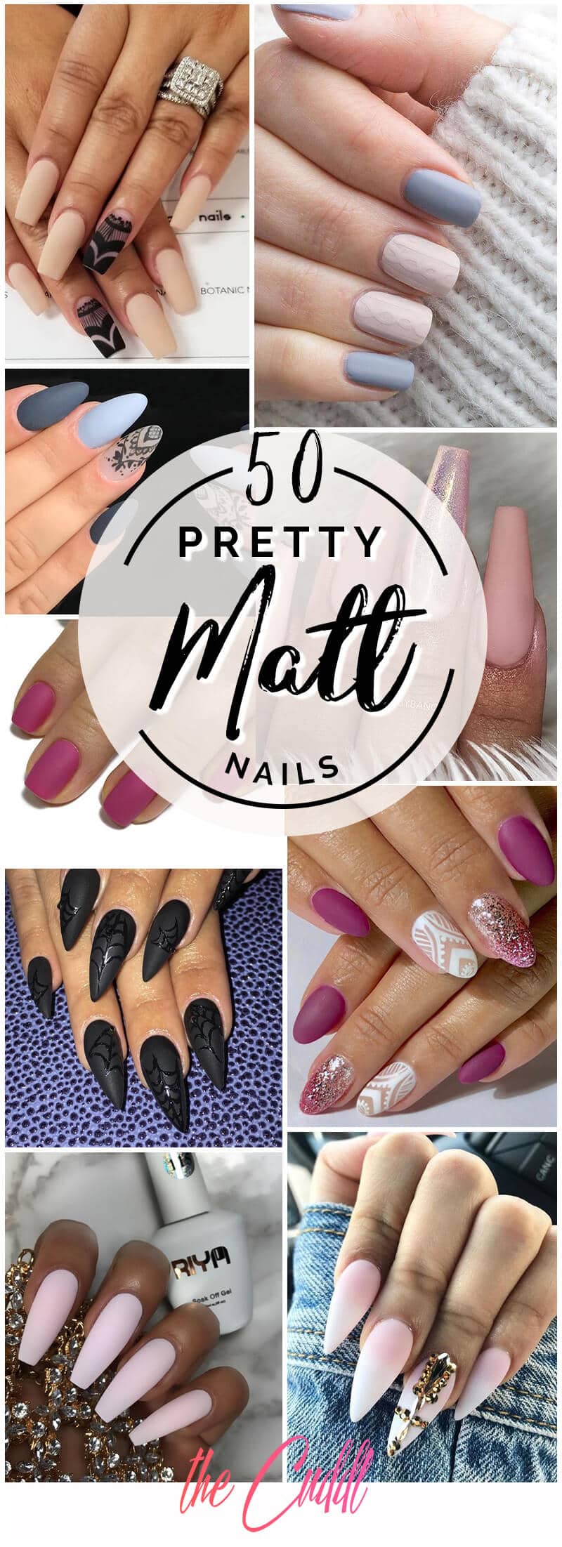 50 Unique Matte Nails to Elevate your Look