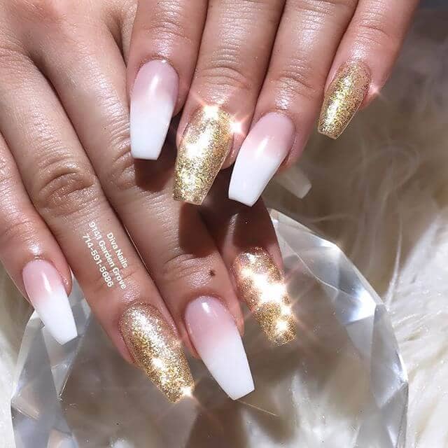 Shiny and Beautiful Ombre Nail Designs