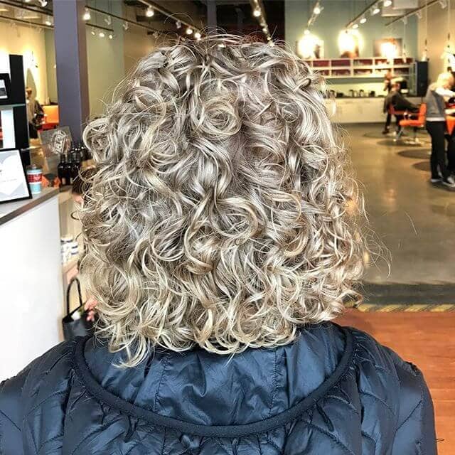 Defined Curly Hairstyle for Short Hair