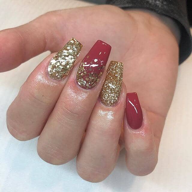 It’s Time To Celebrate The Holidays with Glitter Ombre Nails
