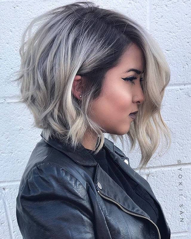 Rock Star Short and Wavy Glam Hairstyle